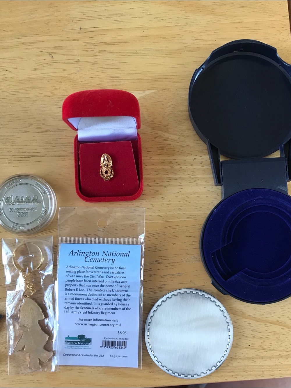 Military/Defense Keychains/Pins/Collectible items 6 In bundle - Picture 2 of 5